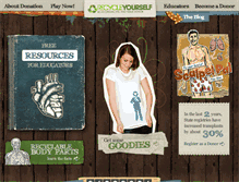 Tablet Screenshot of gorecycleyourself.com